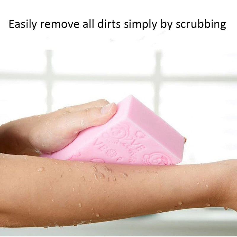 Exfoliating Shower Sponge (SG Seller) - Deep Cleanse & Remove Dead Skin